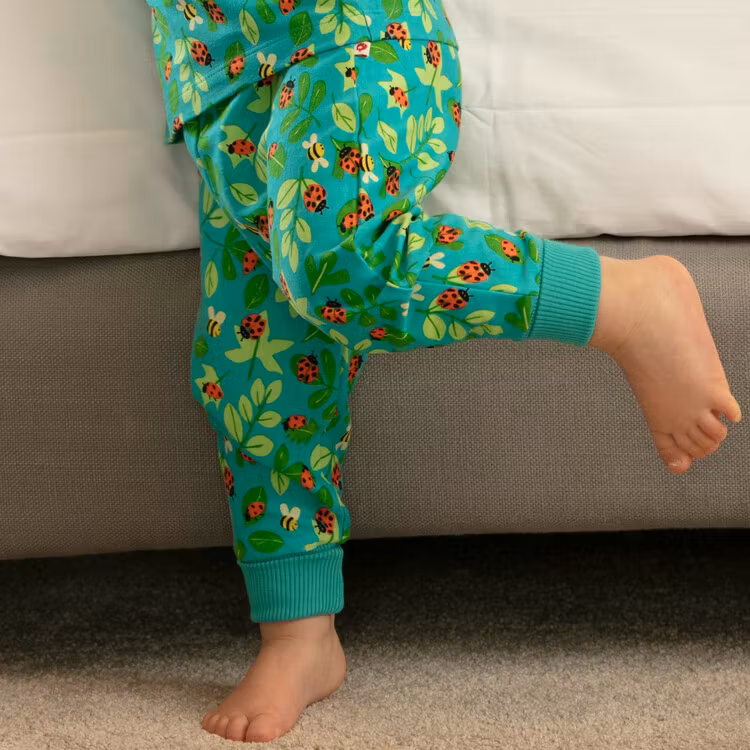 Byxor baby ekologiska barnkläder mjuka byxor