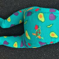 Barn strumpbyxor med anti-slip - Grönsaker nyfödd-6år
