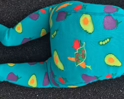 Barn strumpbyxor med anti-slip - Grönsaker nyfödd-6år