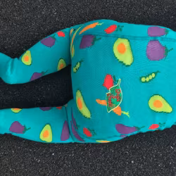 Barn strumpbyxor med anti-slip - Grönsaker nyfödd-6år