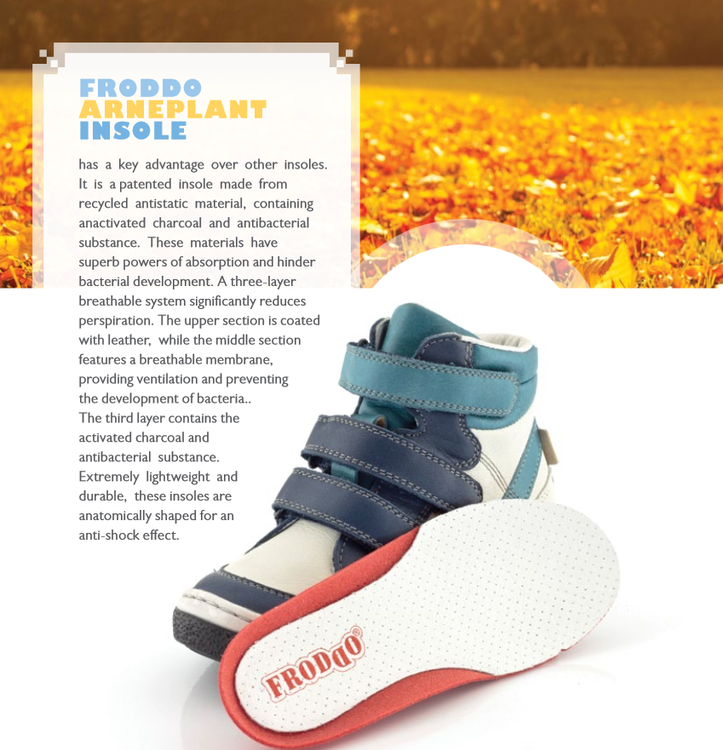 Froddo Lära gå skor Fodrade sneakers - mörkblå (G2110075 stl.20)