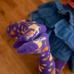 Ubåt! Ekologiska barn strumpbyxor av bomull 0-6mån