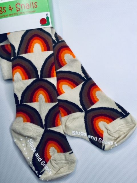 Strumpbyxor för barn i retro stil rise up eko bomull