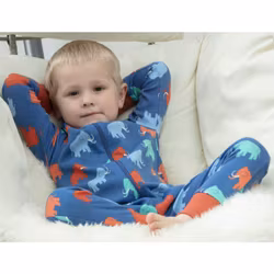 Pyjamas för barn Onepiece Mammut - 2-6år