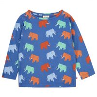 Långärmad t-shirt för barn mammut - 92-122cl