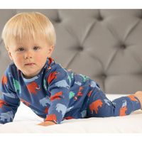 Långärmad t-shirt för barn mammut - 92-122cl