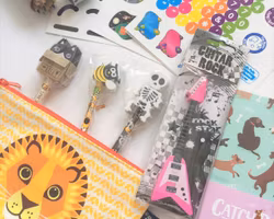 Pennfodral lejon med pyssel