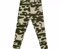 Leggings barn- Kamouflage 12-18mån
