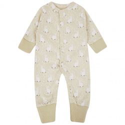 Babypyjamas - bomullssvans med kaninmönster  0-24mån