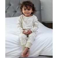 Pyjamas för barn 2-delad - Bomullssvans 1-8år eko bomull Piccalilly
