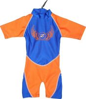 Zunblock UV-dräkt  baby/barn - Rocky blå/orange 74-92cl
