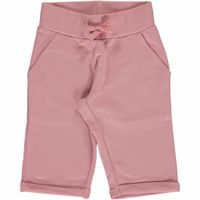 Maxomorra Sweatshirt Shorts barn - Dusty Pink 110-128cl