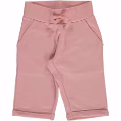 Maxomorra Sweatshirt Shorts barn - Dusty Pink 110-128cl