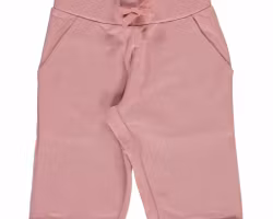 Maxomorra Sweatshirt Shorts barn - Dusty Pink 110-128cl
