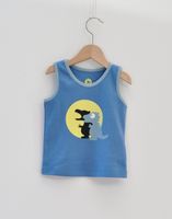 Tank top Linne för barn - Dinosaurie 12mån-5år