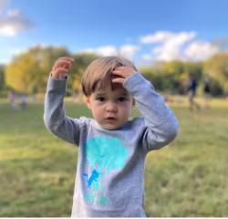 Långärmad barn t-shirt tröja grå melerad - Lime träd 3-4år ekologiska barnkläder