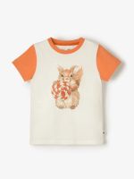 Kortärmad t-shirt tröja Ekorre från The QT (2–8 år) eko bomull barn