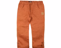 Sommarbyxor Linnebyxor barn umbra -98,110cl