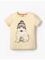 T-shirt tröja barn kortärmad Isbjörn - 2-8år ekologiska barnkläder