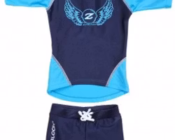 Zunblock UV-set för baby/barn - Rocky Turkose 86/92cl