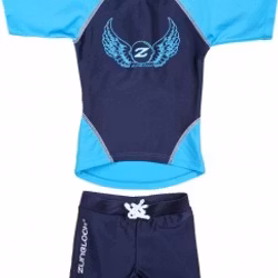 Zunblock UV-set för baby/barn - Rocky Turkose 86/92cl