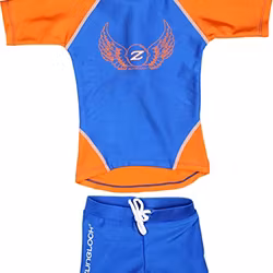 Zunblock UV-set för baby/barn - Rocky Orange 74-92cl