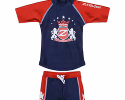 Zunblock UV-set baby/barn - Lion Röd Blå -74-92cl