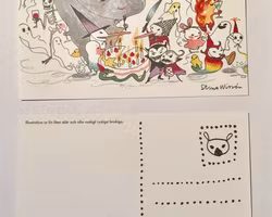 Inbjudningskort till halloween - 10st enkla