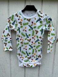 Body baby långärmad larver 50-80cl