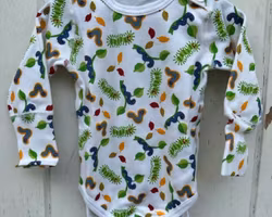 Body baby långärmad larver 50-80cl