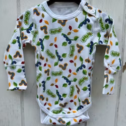 Body baby långärmad larver 50-80cl