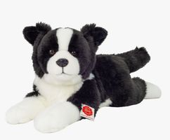 Mjukisdjur Gosedjur Stor Hund Border collie ligganade 45cm Teddy Hermann