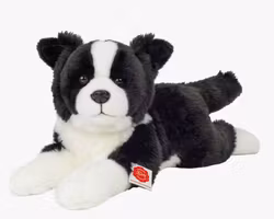 Mjukisdjur Gosedjur Stor Hund Border collie ligganade 45cm Teddy Hermann