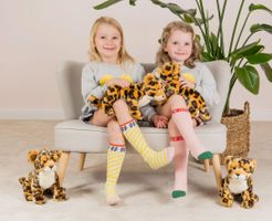 Mjukisdjur Gosedjur Leopard sittande 27cm Teddy Hermann