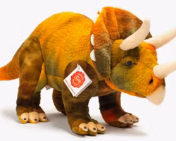 Mjukisdjur Gosedjur Stor Dinosaurie Triceratops 42 cm Teddy Hermann