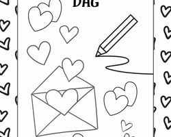 Alla Hjärtans Dag Kort att Skriva Ut Hemma - Perfekt för Barnens Kreativitet!