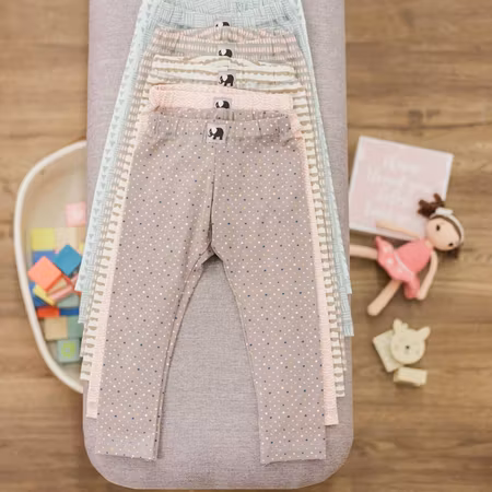 Baby Barn Leggings Byxor prickiga 50-104cl