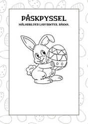 Påskpyssel för Barn - 25 Sidor av Kreativitet och Skoj!