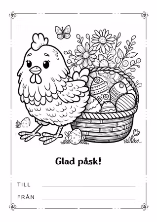 Påskglädje Hemma: 25 Färgglada Påskkort För Barnen!