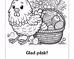 Påskglädje Hemma: 25 Färgglada Påskkort För Barnen!