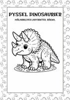 Dinosaurier -25 Sidor av Spännande Pyssel för Barn!