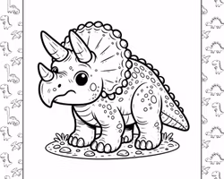 Dinosaurier -25 Sidor av Spännande Pyssel för Barn!