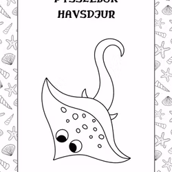 Pyssel för Barn – Havsdjur 30 sidor att skriva ut hemma