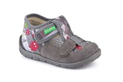 Froddo Liam Tygskor för barn - Mönstrad Grå (Stl. 27-30)