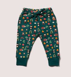 Byxor mjukisbyxor mjuka för baby Woodland -6-24mån