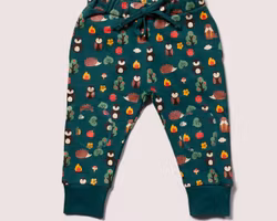 Byxor mjukisbyxor mjuka för baby Woodland -6-24mån