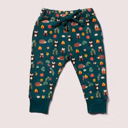 Byxor mjukisbyxor mjuka för baby Woodland -6-24mån
