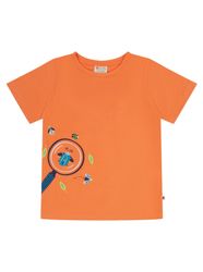 T-shirt tröja för barn kortärmad småkryp i förstoring - 12mån-8år ekologisk bomull Piccalilly