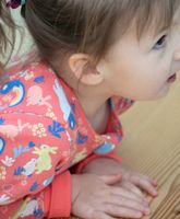 Babykläder Onepiece hoppande kaniner - Nyfödd - 6år eko bomull