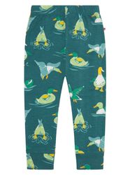 Leggings byxor för barn, simmande ankor - 6mån-8år eko bomull Piccalilly